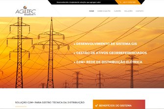 Agiltec - Criação de Site institucional responsivo