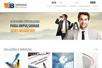 Intellectual Business - Criação de site responsivo e administrativo