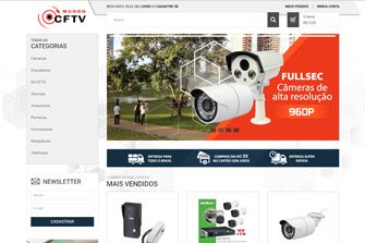 Criação de sites - Mundo CFTV