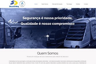 Silcon Drilling | Crivos - Criação de Sites e Otimização de Sites