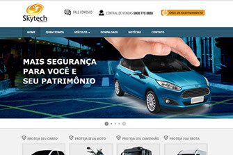 SkyTech Rastreador - Crivos | Criação de Site e Otimização de Site