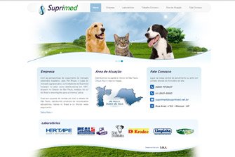 Suprimed Veterinária - Crivos | Criação de Site, Otimização de Site, e Validação W3C