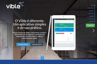Vible - Crivos | Sistema CRM, Criação de Site Onepage Responsivo, Otimização de Site